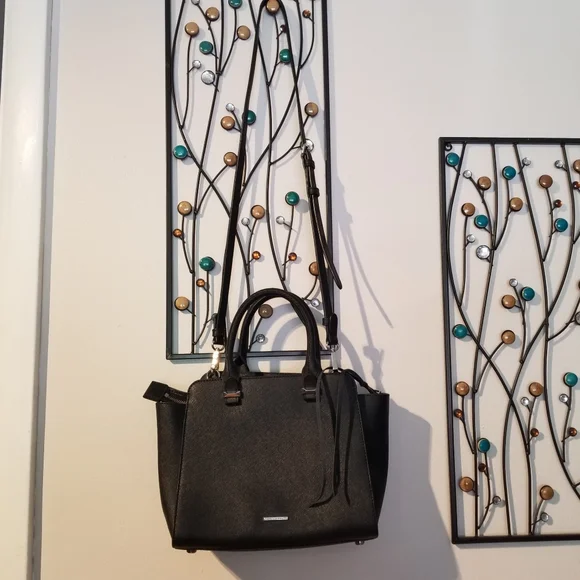 Rebecca Minkoff black leather satchel/crossbody - Picture 12 of 15